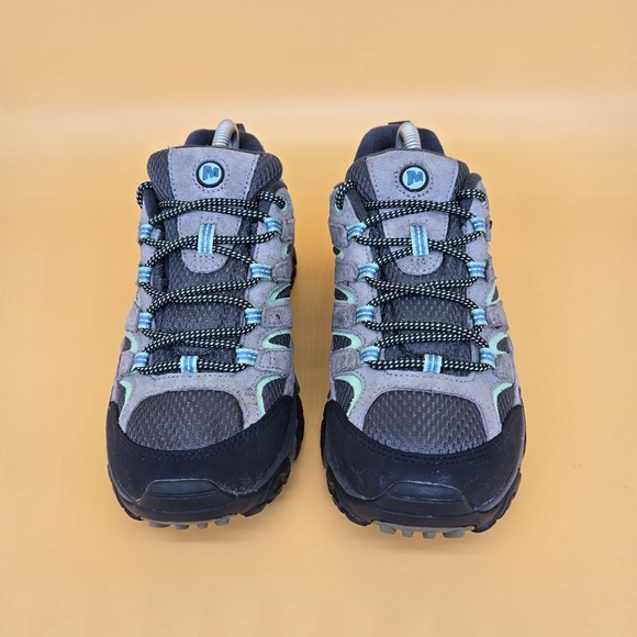 Merrell Women's MOAB 2 Waterproof Hiking Shoes Drizzle Mint Size 7.5 - Picture 2 of 8